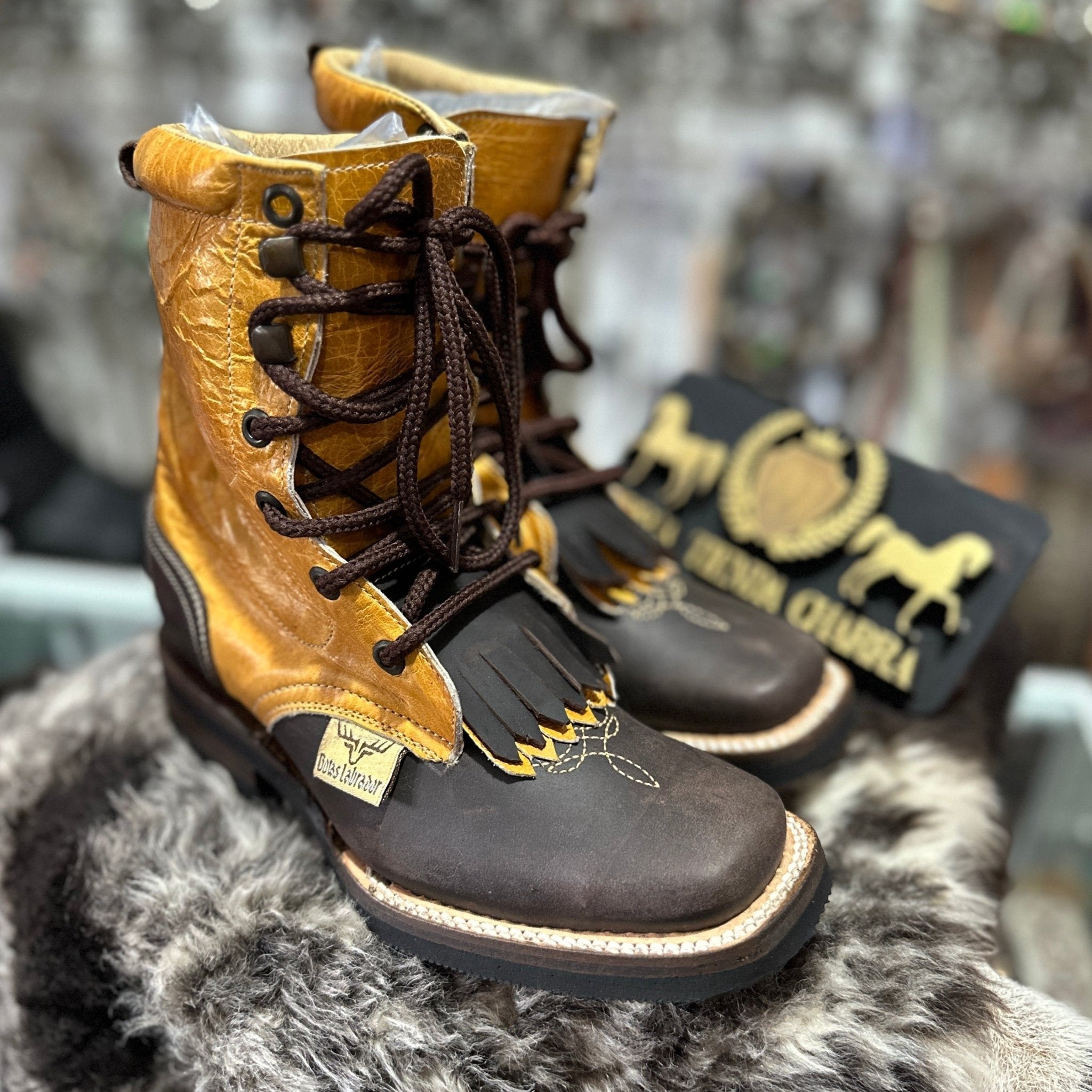 Boot Botas Para Niñas Vaqueras Leather Botas Vaquera Para Niña