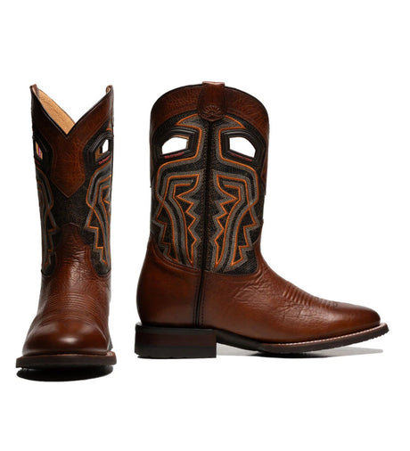 Bota tipo rodeo Río Grande modelo Bush 28 - Tiendacharra.com - Bodega Tienda Charra