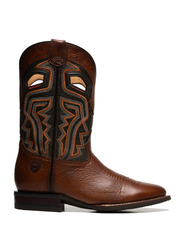 Bota tipo rodeo Río Grande modelo Bush 28 - Tiendacharra.com - Bodega Tienda Charra