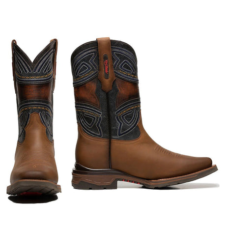 Bota tipo rodeo Río Grande modelo Sedona 01 - Tiendacharra.com - Bodega Tienda Charra