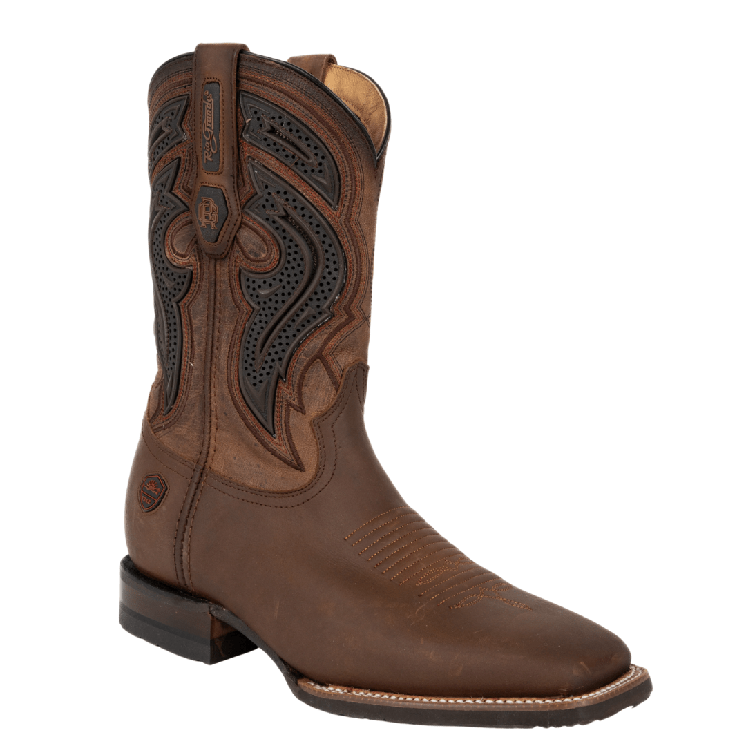 Bota tipo rodeo Río Grande modelo Tornado 01 - Tiendacharra.com - Bodega Tienda Charra