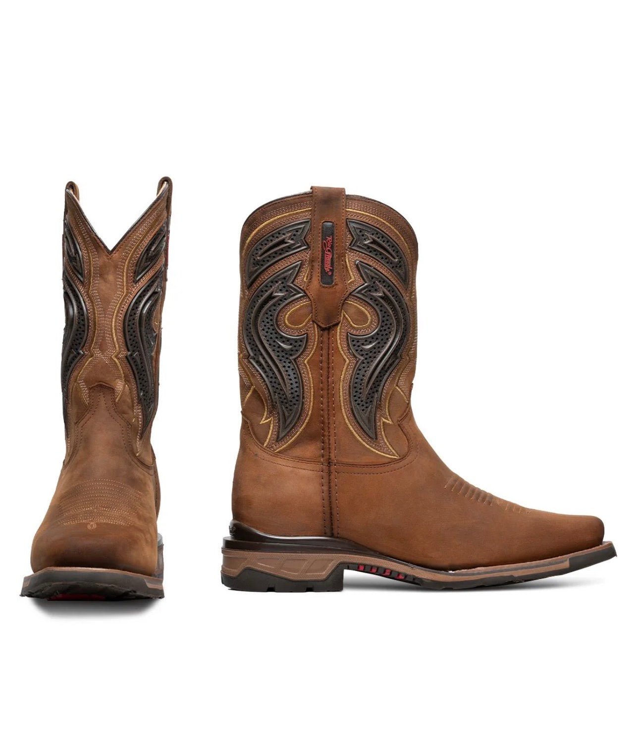Bota tipo rodeo Río Grande modelo Tornado 17 - Tiendacharra.com - Bodega Tienda Charra