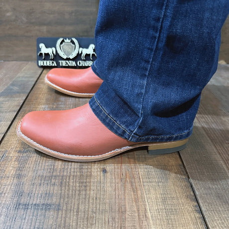 Botin horma de pato, color piel Chedron - Tiendacharra.com - Bodega Tienda Charra