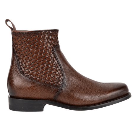 Botines Lucca en Venado de Rio Grande Color cafe - Tiendacharra.com - Bodega Tienda Charra