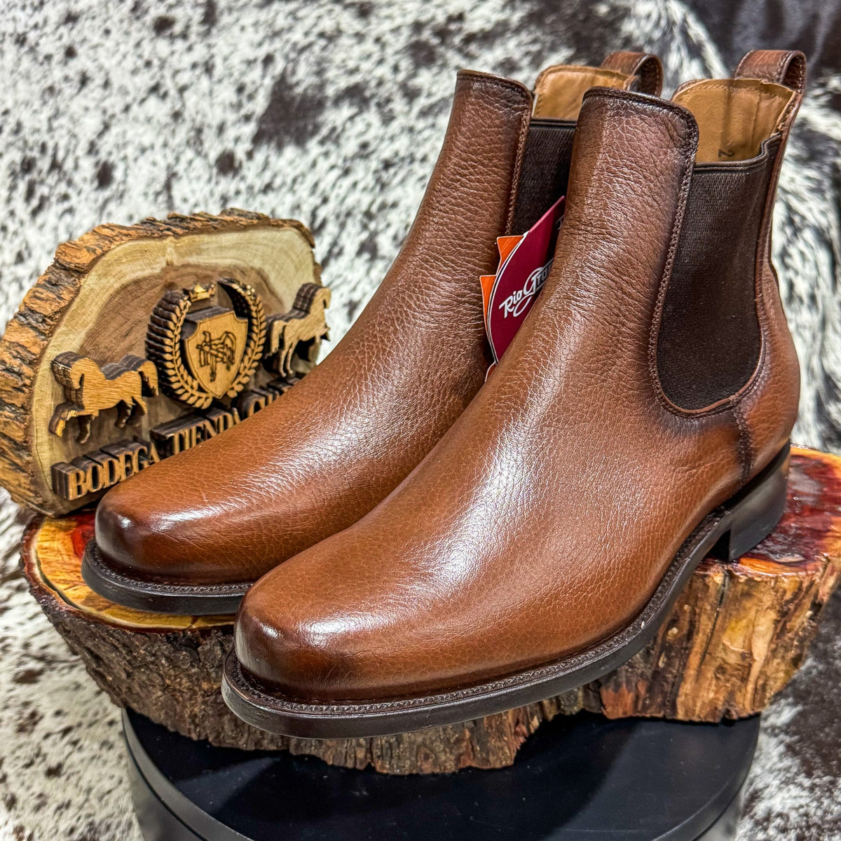 Vicente de Rio Grande Ankle Boots (Graso color) - Main Image