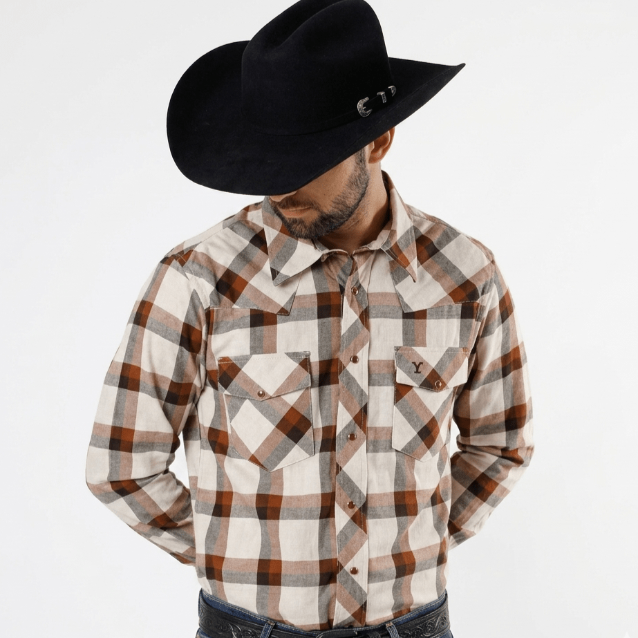 Camisa Yellowstone SCY014 Carraras - Tiendacharra.com - Bodega Tienda Charra