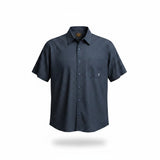 Camisa Yellowstone SCY017 Manga Corta Gris - Tiendacharra.com - Bodega Tienda Charra