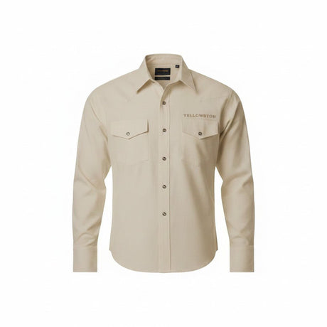 Camisa Yellowstone Y25SCY015 Oxford Arena - Tiendacharra.com - Bodega Tienda Charra