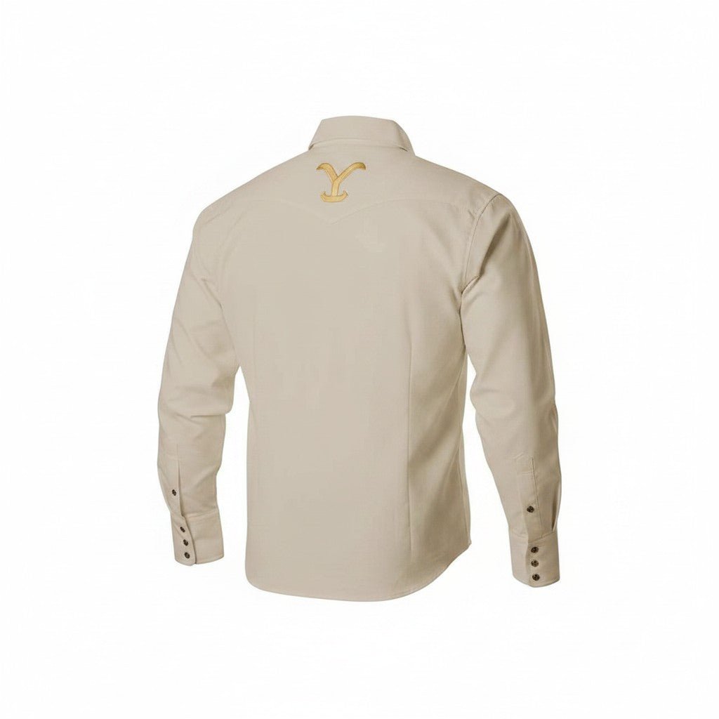Camisa Yellowstone Y25SCY015 Oxford Arena - Tiendacharra.com - Bodega Tienda Charra
