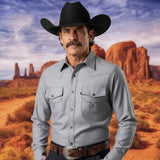 Camisa Yellowstone Y25SCY016 Negro Jaspe - Tiendacharra.com - Bodega Tienda Charra