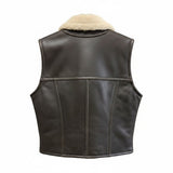 Chaleco Vaquero de Borrego Auténtico – Corte Acinturado Premium - Tiendacharra.com - Bodega Tienda Charra