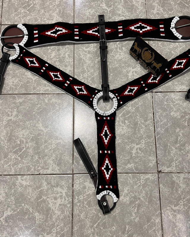 Combo cincho y pecho pretal CP3a05 - Tiendacharra.com - Bodega Tienda Charra