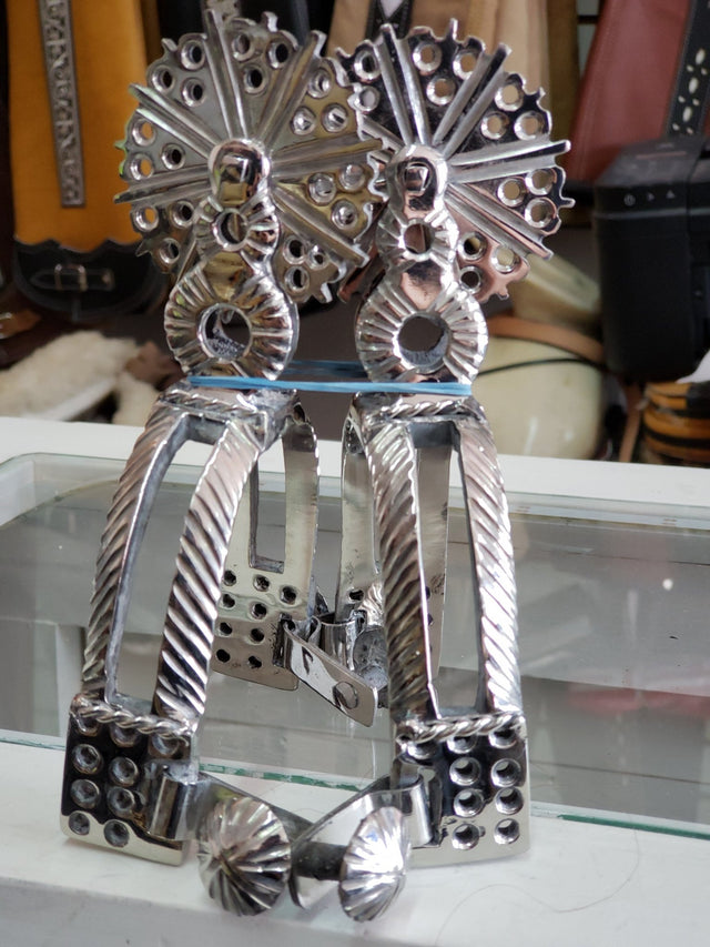 Espuela charra modelo doble poste - Tiendacharra.com - Bodega Tienda Charra