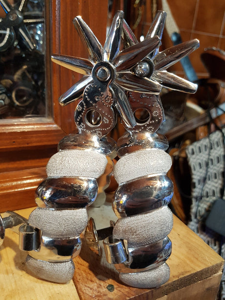 Espuela modelo caramelo en acero inoxidable - Tiendacharra.com - Bodega Tienda Charra