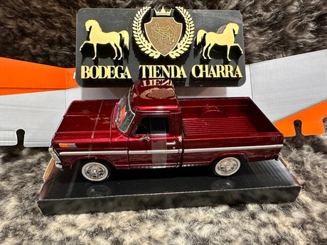 Ford 1969 F - 100 tinta - escala 1/24 - Tiendacharra.com - Bodega Tienda Charra