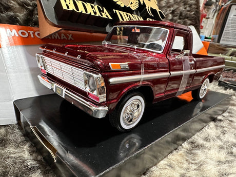 Ford 1969 F - 100 tinta - escala 1/24 - Tiendacharra.com - Bodega Tienda Charra