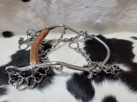 Freno banana bocado de cobre - Tiendacharra.com - Bodega Tienda Charra