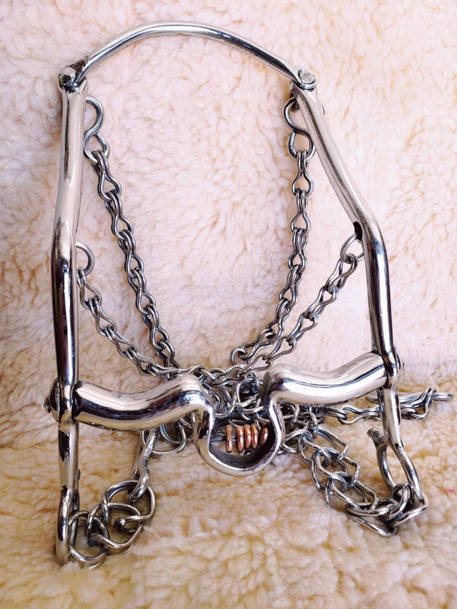 Freno boca de sapo acero inoxidable - Tiendacharra.com - Bodega Tienda Charra