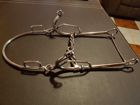 Freno hackamora I acero inoxidable - Tiendacharra.com - Bodega Tienda Charra