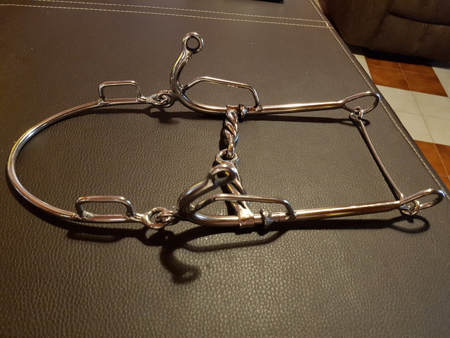 Freno hackamora I acero inoxidable - Tiendacharra.com - Bodega Tienda Charra