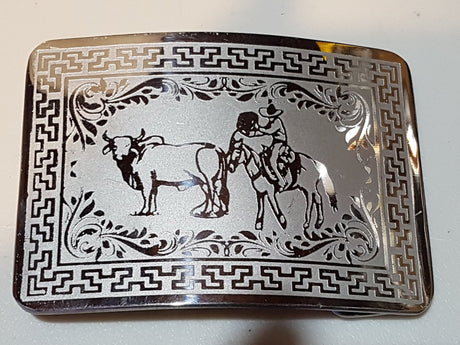 Hebilla acero inoxidable modelo Ternas - Tiendacharra.com - Bodega Tienda Charra