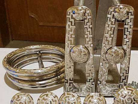 Herraje en acero inoxidable, estribo calado. Mi - Tiendacharra.com - Bodega Tienda Charra