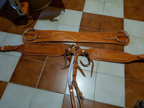 Montura charra fina redonda con herraje - Tiendacharra.com - Bodega Tienda Charra