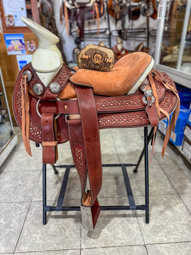 Montura Cola de pato - Esferas Fuste 16 - Tiendacharra.com - Bodega Tienda Charra