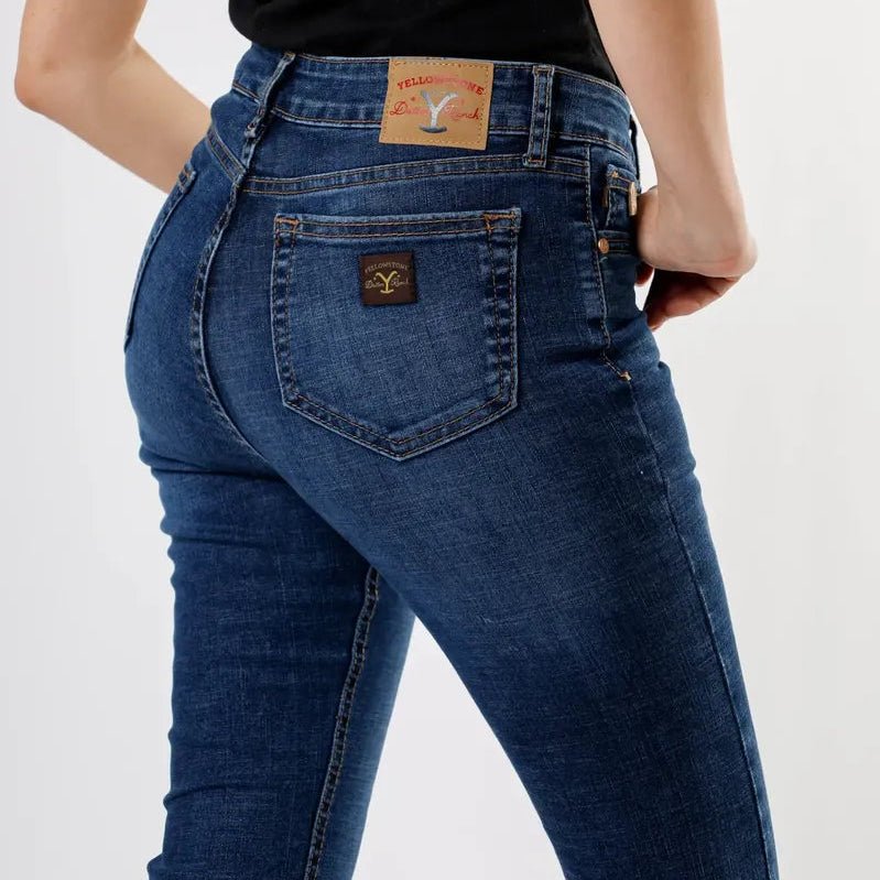 Pantalón JDB007 Double Stone Yellowstone (Mujer) - Tiendacharra.com - Bodega Tienda Charra