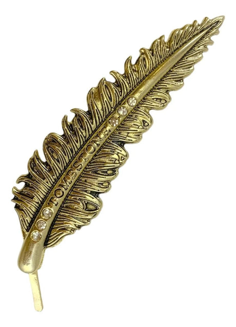 Pluma Metálica con Zirconias - Tiendacharra.com - Bodega Tienda Charra