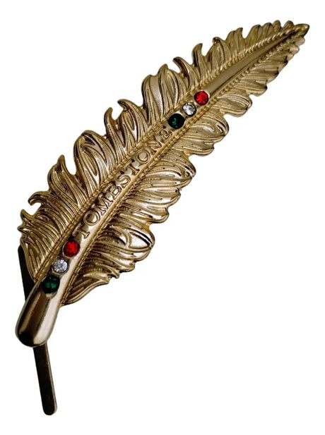 Pluma Metálica con Zirconias - Tiendacharra.com - Bodega Tienda Charra