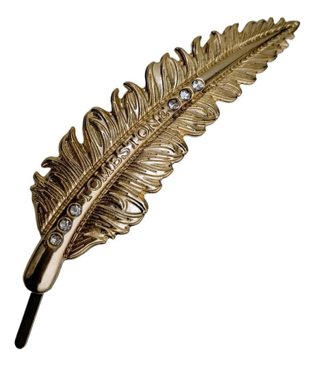 Pluma Metálica con Zirconias - Tiendacharra.com - Bodega Tienda Charra