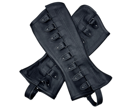 Par de Polainas Charras, 2 piece set of Half Chaps Par de Polainas Charras, 2 piece set of Half Chaps