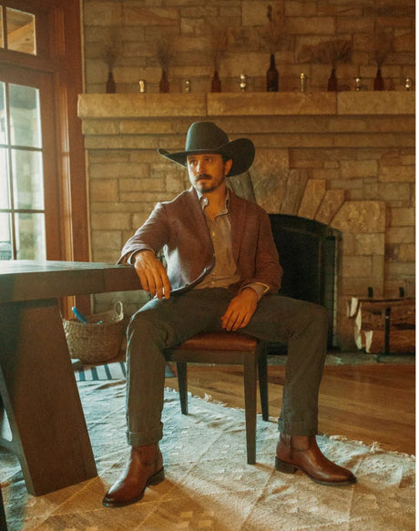 Roper con cierre café, marca Río Grande - Tiendacharra.com - Bodega Tienda Charra