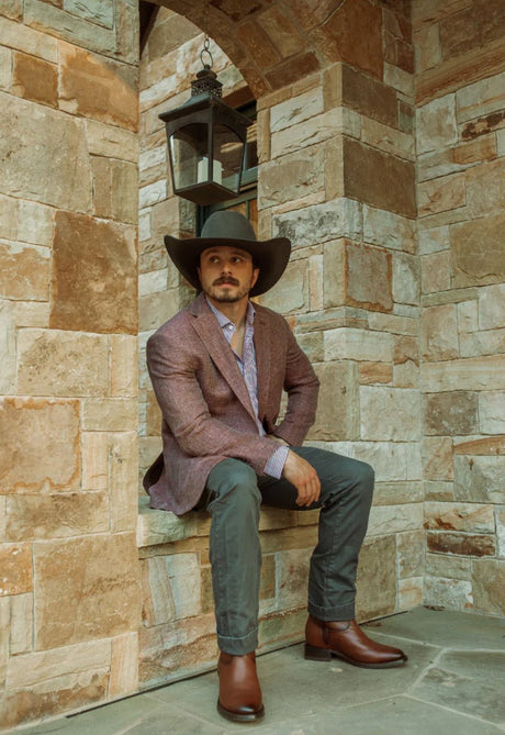 Roper con cierre café, marca Río Grande - Tiendacharra.com - Bodega Tienda Charra