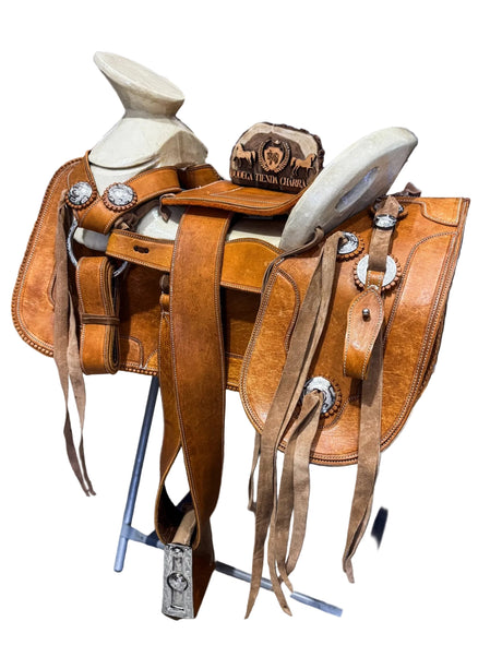 Silla Charra clásica con herraje acero Monel - Tiendacharra.com - Bodega Tienda Charra