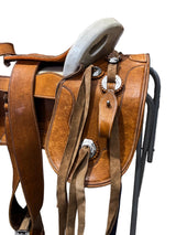 Silla Charra clásica con herraje acero Monel - Tiendacharra.com - Bodega Tienda Charra