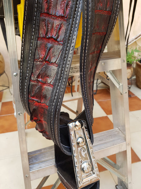 Silla charra cocodrilo, cola de pato - Tiendacharra.com - Bodega Tienda Charra