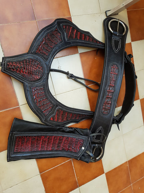 Silla charra cocodrilo, cola de pato - Tiendacharra.com - Bodega Tienda Charra