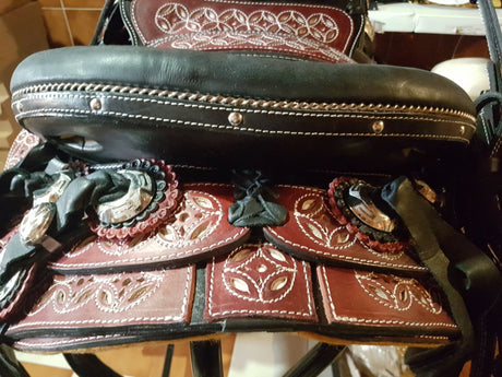 Silla charra cola de pato, cantina desmontable, herrajes en acero inoxidable - Tiendacharra.com - Bodega Tienda Charra