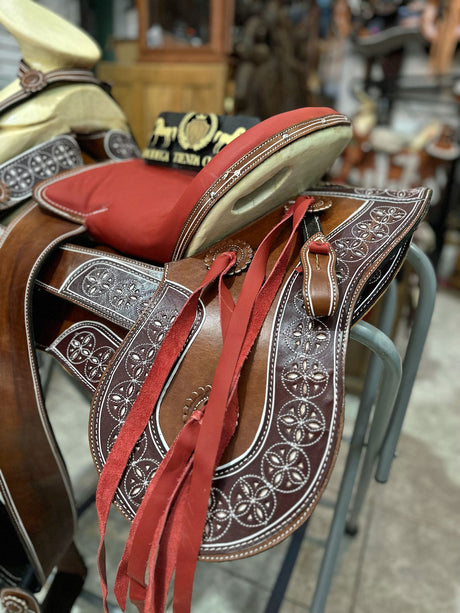 Silla charra, colita de pato cantineras desmontables F15 OUTLET - Tiendacharra.com - Bodega Tienda Charra