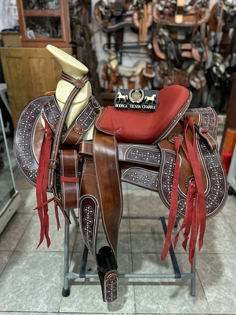 Silla charra, colita de pato cantineras desmontables F15 OUTLET - Tiendacharra.com - Bodega Tienda Charra