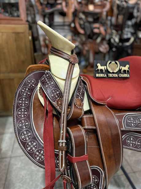 Silla charra, colita de pato cantineras desmontables F15 OUTLET - Tiendacharra.com - Bodega Tienda Charra