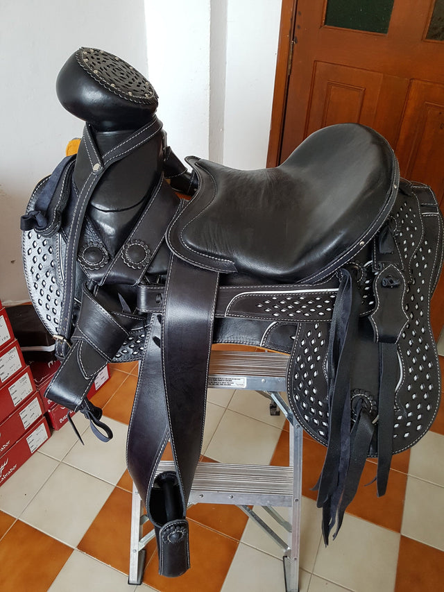 Silla charra diseño sacaboqueado, cantinas desmontables - Tiendacharra.com - Bodega Tienda Charra