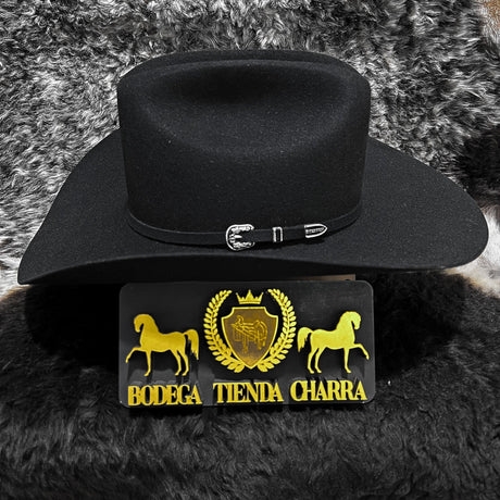 Stetson Skyline 6x Negro - Pelo de Castor - Tiendacharra.com - Bodega Tienda Charra