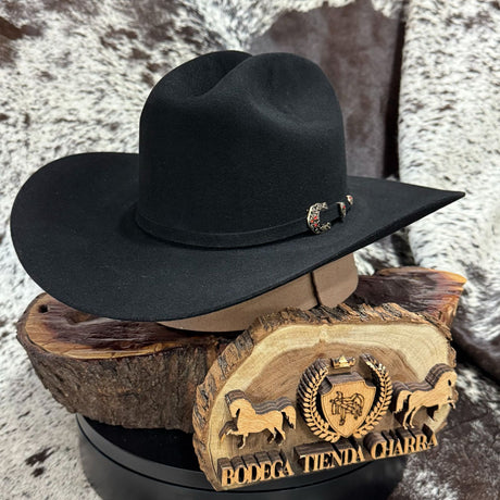 Texana chaparral Color negra 50x Pelo de Castor - Tombstone - Tiendacharra.com - Bodega Tienda Charra