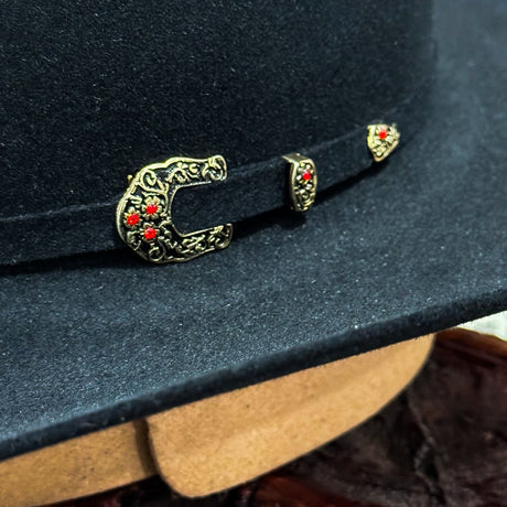 Texana chaparral Color negra 50x Pelo de Castor - Tombstone - Tiendacharra.com - Bodega Tienda Charra