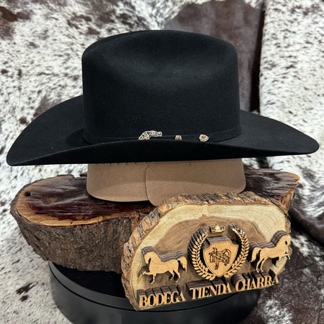 Texana chaparral Color negra 50x Pelo de Castor - Tombstone - Tiendacharra.com - Bodega Tienda Charra