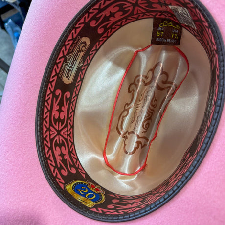 Texana Chaparral Rosa - Tombstone (Estilo Sinaloa) - Tiendacharra.com - Bodega Tienda Charra