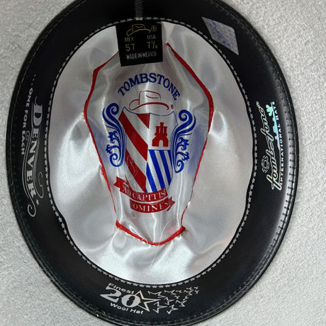 Texana Denver (gris cristal) Tombstone - Tiendacharra.com - Bodega Tienda Charra